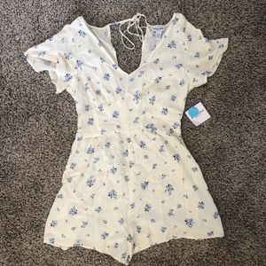 Arizona Jean Floral Romper